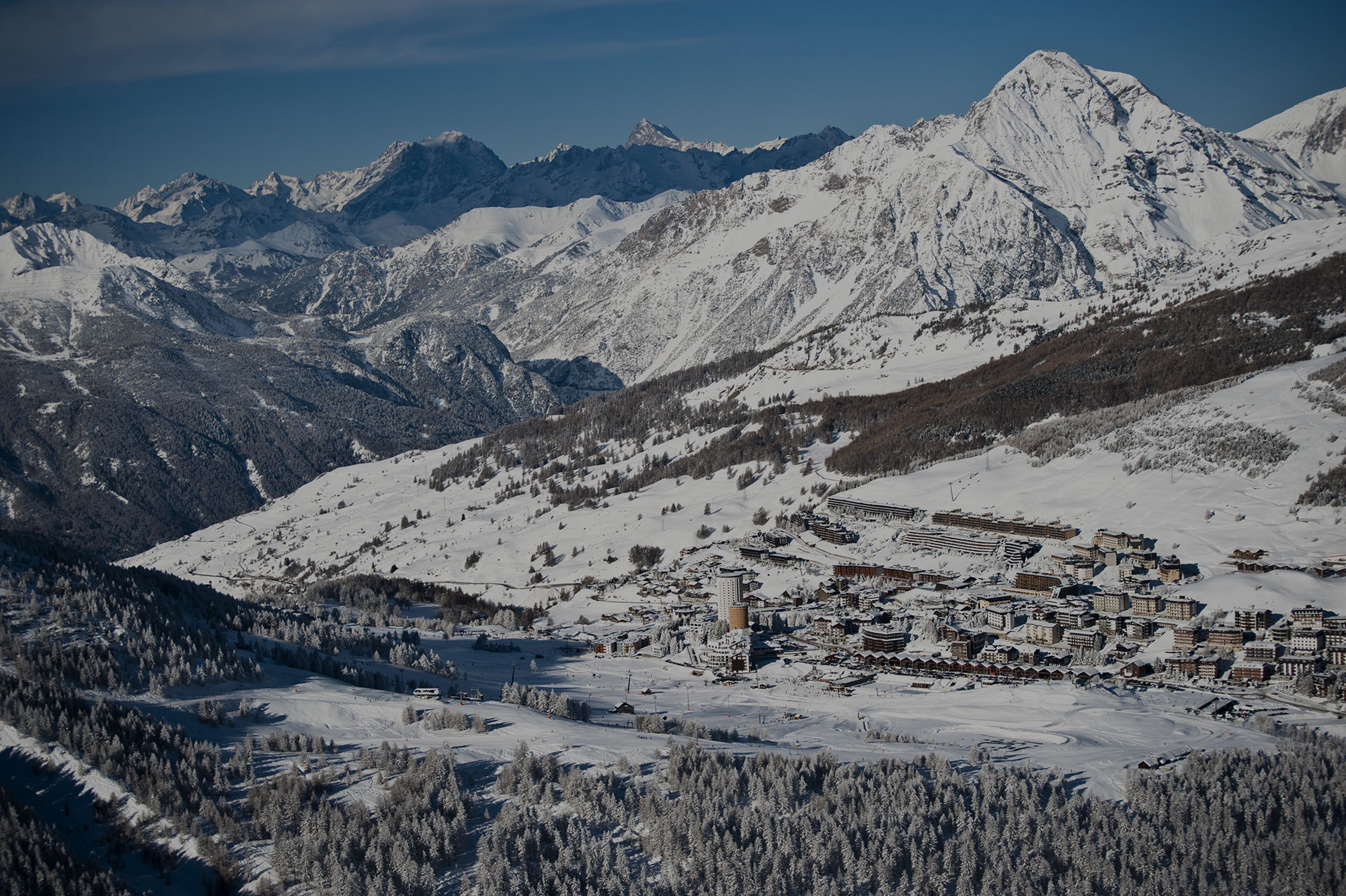 La Via Lattea di notte sopra Sestriere