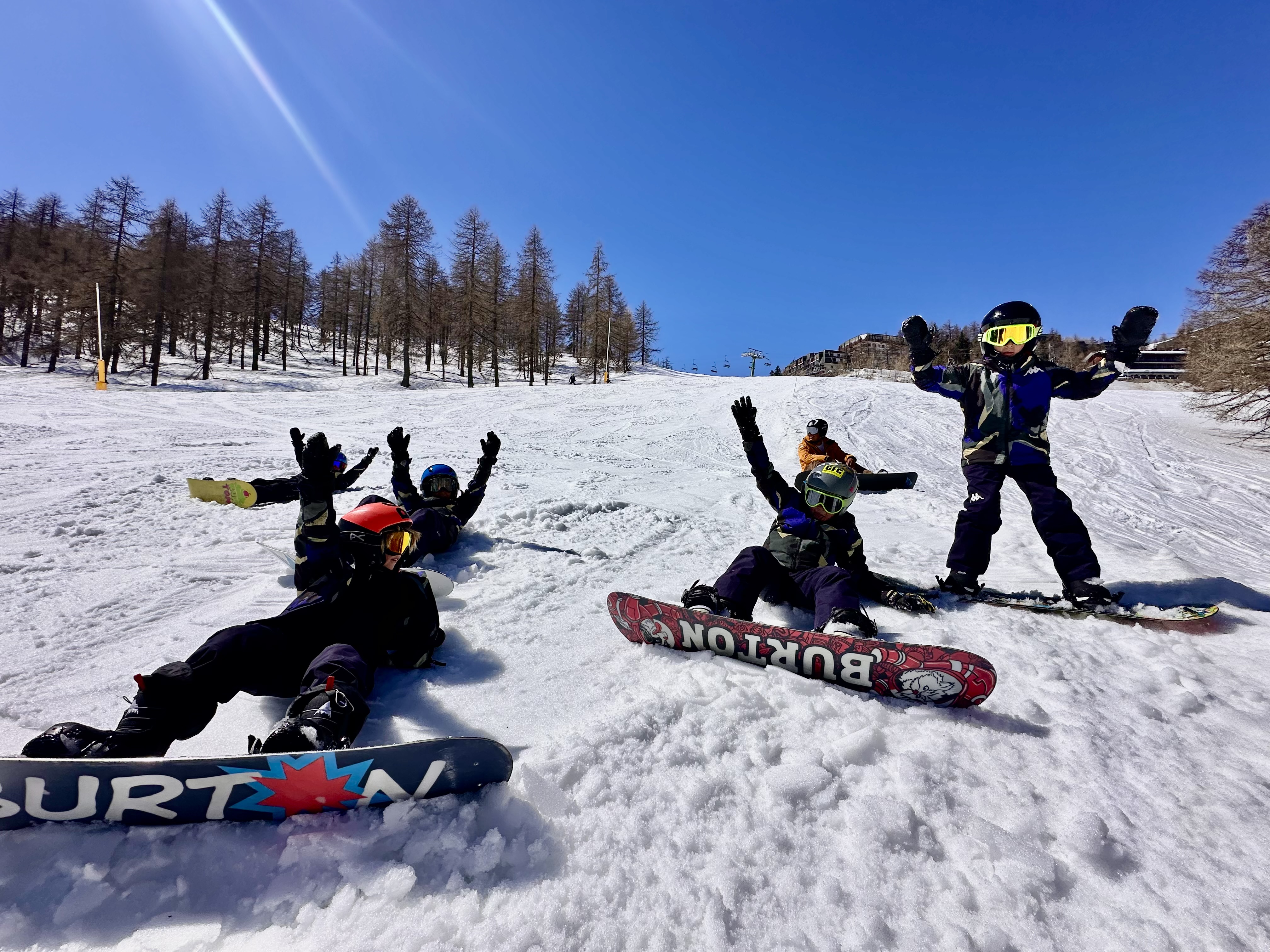 Surf Crew Preskige sulla neve a Sestriere