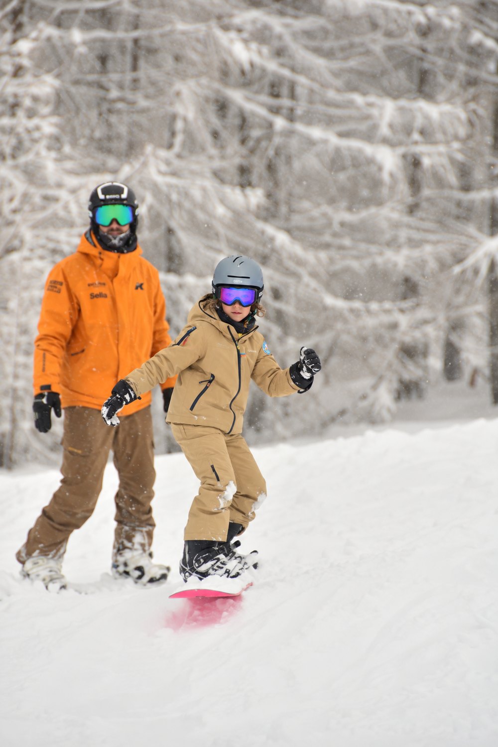 Lezione di snowboard a Sestriere